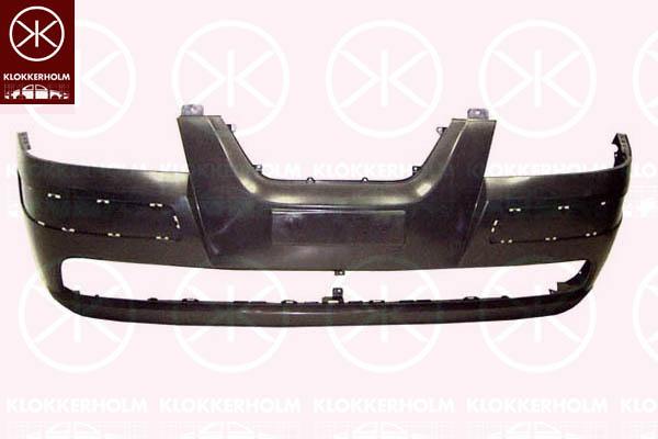 Bumper, Front, black, 86511-05610 (HYUNDAI)