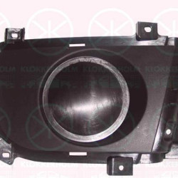 Ventilation Grilles, bumper, for vehicles without front fog light, Right Front, 86563-05600 (HYUNDAI)