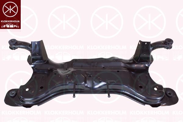 Support Frame/Subframe, for left-hand drive vehicles, Front Axle, Exhaust System: with upward exhaust pipe, 62400-1C200 (HYUNDAI), 62401-1C200 (HYUNDAI), 62401-1C950 (HYUNDAI)