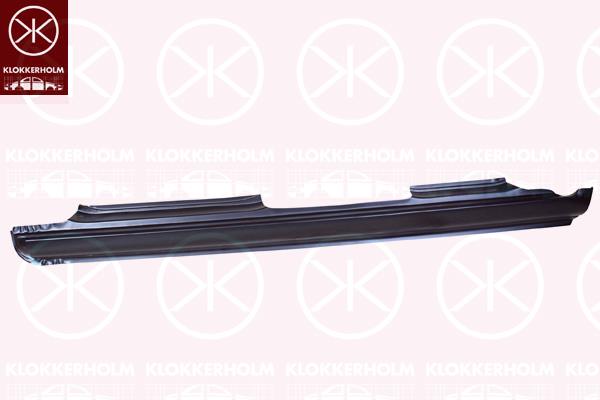 Rocker Panel, 4-dr, Repair Panel, Right, 