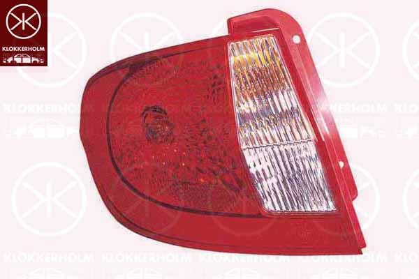 Tail Light Assembly, without bulb holder, Right, 92402-1C510 (HYUNDAI)