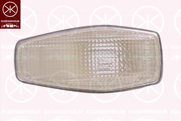 Direction Indicator, without bulb holder, white, lateral installation, 92303-0B010 (HYUNDAI), 92303-25500 (HYUNDAI), 92330-0B010 (HYUNDAI)