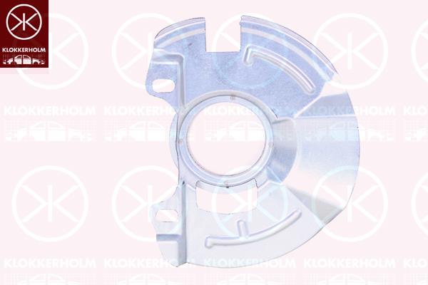 Splash Guard, brake disc, Front Axle Left, for brake disc diameter [mm]: 256, for brake disc diameter [mm]: 241, 51755-1C000 (HYUNDAI), 51755-1C050 (HYUNDAI), 517551C050-DS (HYUNDAI)