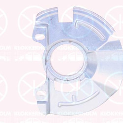 Splash Guard, brake disc, Front Axle Left, for brake disc diameter [mm]: 256, for brake disc diameter [mm]: 241, 51755-1C000 (HYUNDAI), 51755-1C050 (HYUNDAI), 517551C050-DS (HYUNDAI)