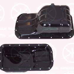 Oil Sump, Steel, 21510-02510 (HYUNDAI), 21510-02510 (KIA), 2151002510 (HYUNDAI), 2151102510 (KIA), 2151102510 (HYUNDAI)