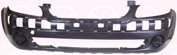 Bumper, Front, black, 86511-1C300 (HYUNDAI)