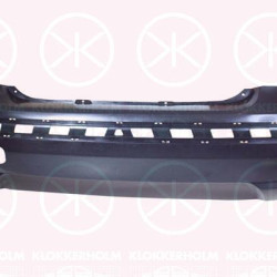 Bumper, Rear, black, 86611-1C110 (HYUNDAI)