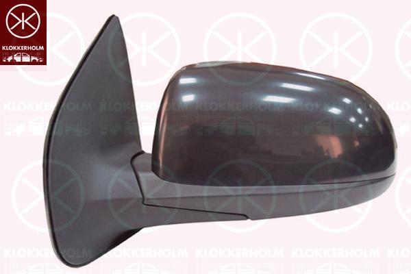 Exterior Mirror, Right, for electric mirror adjustment, Number of pins: 3, Convex, 87620-1J100 (HYUNDAI)