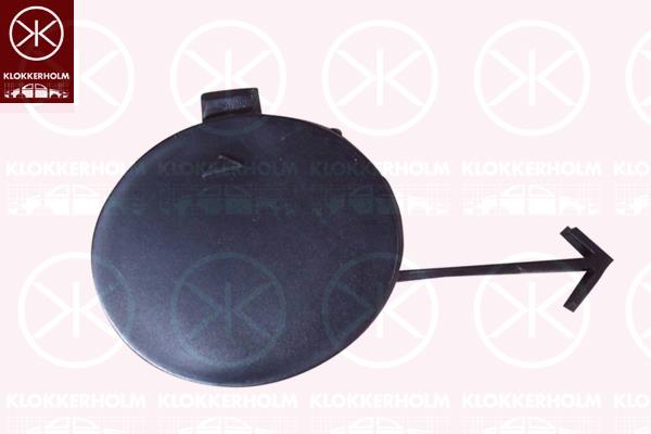 Flap, tow hook, Front, Vehicle Production Country: Turkey, 86517-1J500 (HYUNDAI)