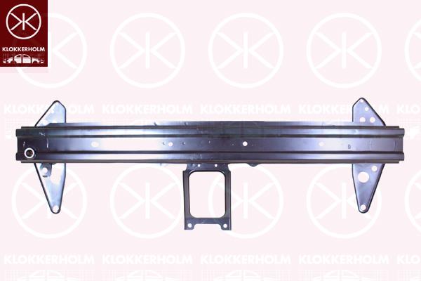 Support, bumper, Steel, Front, Model Year from: 2012, 86530-1J500 (HYUNDAI), 86530-1J570