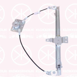 Window Regulator, without electric motor, Electric, Left Front, 82403C7010 (HYUNDAI)