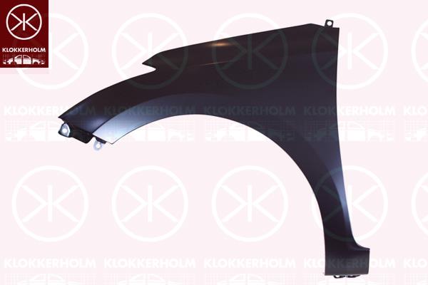 Wing, Left Front, without hole for direction indicator, 66311-C8000 (HYUNDAI)