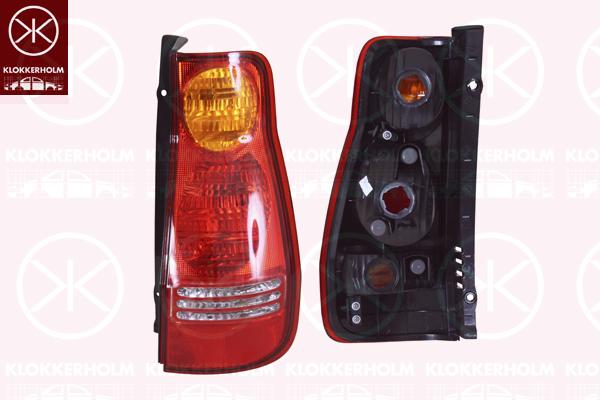 Tail Light Assembly, without bulb holder, Right, 92401-17010 (HYUNDAI)