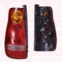 Tail Light Assembly, without bulb holder, Left, 92401-17010 (HYUNDAI)