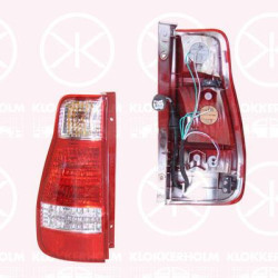 Tail Light Assembly, with bulb holder, Left, 92401-17610 (HYUNDAI)