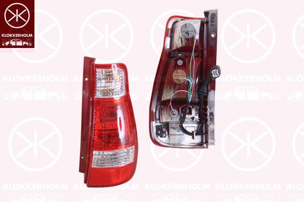 Tail Light Assembly, with bulb holder, Right, 92402-17610 (HYUNDAI)