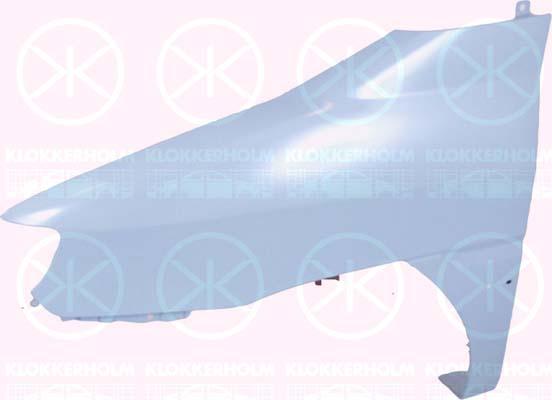 Wing, Right Front, without hole for direction indicator, 66321-17320 (HYUNDAI)