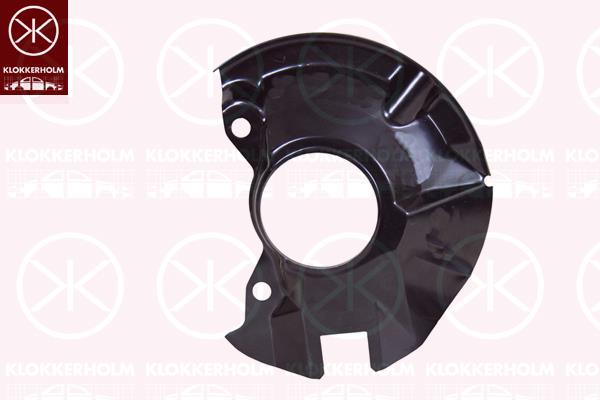 Splash Guard, brake disc, Front Axle Left, for ABS, for brake disc diameter [mm]: 257, 5175517100 (HYUNDAI), 5175517100-DS (HYUNDAI)