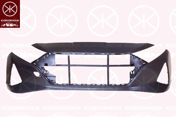 Bumper, Front, Smooth, black, 86511Q0000 (HYUNDAI)