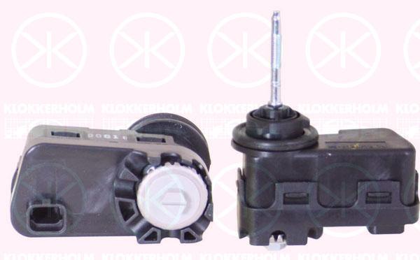 Actuator, headlight levelling, Electric, 92130-2B000 (HYUNDAI), 92130-3K000 (HYUNDAI)