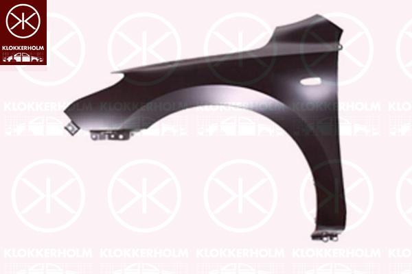 Wing, Left Front, with hole for direction indicator, Zinc-coated, Vehicle Production Country: Republic of Korea (South Korea), 66311-2L030 (HYUNDAI)