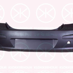 Bumper, Vehicle Production Country: Republic of Korea (South Korea), Rear, without hole(s) for parking distance control, w/primer, 86611-2L020 (HYUNDAI)