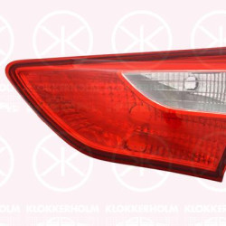 Tail Light Assembly, without bulb holder, Right, Inner Section, 92404-A5010 (HYUNDAI), 92440-A5010 (HYUNDAI)