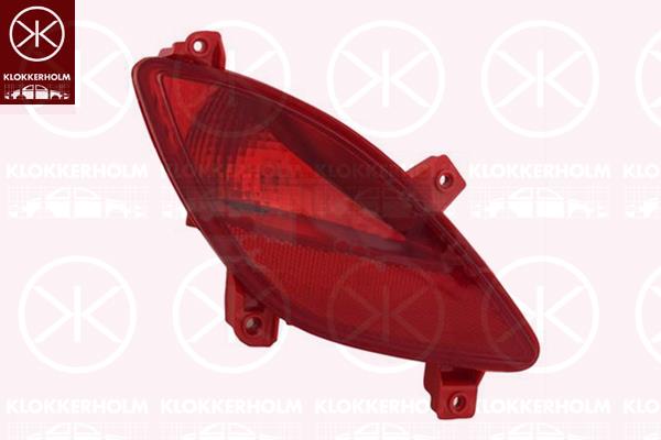 Rear Fog Light, without bulb holder, Right, P21W, 92406A6100 (HYUNDAI), 92406-A6100 (HYUNDAI)