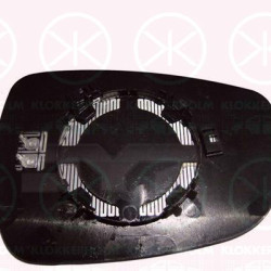 Mirror Glass, exterior mirror, Left, Heatable, Convex, 876112V110 (HYUNDAI), 87611A6010 (HYUNDAI)