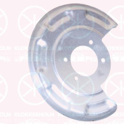 Splash Guard, brake disc, Rear Axle Right, Zinc-coated, 58390A6100 (KIA), 58390A6100 (HYUNDAI)