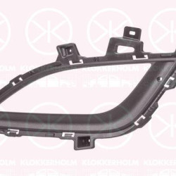 Ventilation Grilles, bumper, Right Front, with hole(s) for fog lights, 86564 A6030 (HYUNDAI)