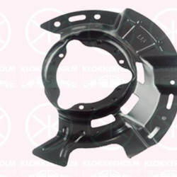 Splash Guard, brake disc, Front Axle Left, for brake disc diameter [mm]: 288, 51755G4000 (KIA), 51755G4000 (HYUNDAI)