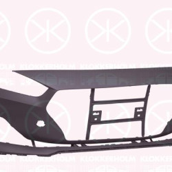 Bumper, Front, Smooth, black, 86511G4AA0 (HYUNDAI)