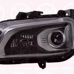 Headlight, Left, H7, with daytime running light (LED), with motor for headlamp levelling, 92101J9100 (HYUNDAI), 92101-J9100 (HYUNDAI)