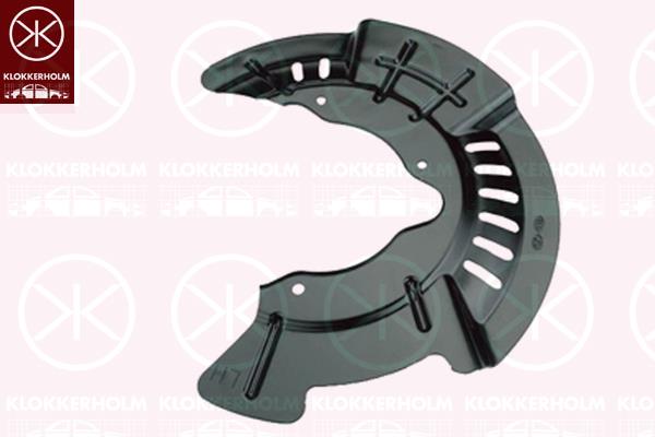 Splash Guard, brake disc, Front Axle Left, for brake disc diameter [mm]: 280, 51755J9000 (KIA), 51755J9000 (HYUNDAI)