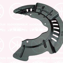 Splash Guard, brake disc, Front Axle Left, for brake disc diameter [mm]: 280, 51755J9000 (KIA), 51755J9000 (HYUNDAI)