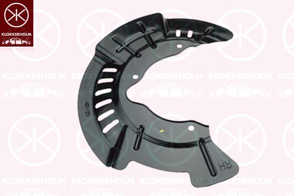 Splash Guard, brake disc, Front Axle Right, for brake disc diameter [mm]: 280, 51756J9000 (KIA), 51756J9000 (HYUNDAI)