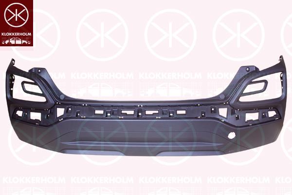 Bumper, Rear, black, 86610J9001 (HYUNDAI)