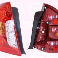 Tail Light Assembly, without bulb holder, Left, 92401-1E020 (HYUNDAI)