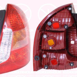 Tail Light Assembly, without bulb holder, Right, 92402-1E020 (HYUNDAI)