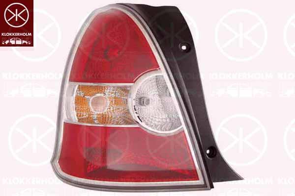 Tail Light Assembly, 3-drs, without bulb holder, Right, 92402-1E220 (HYUNDAI)