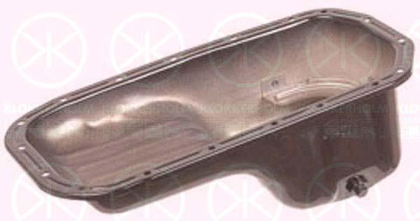 Oil Sump, Steel, 21510 26010 (KIA), 21510-22010 (HYUNDAI), 21510-22053 (HYUNDAI), 21510-26010 (HYUNDAI)