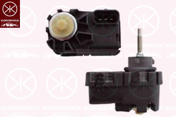 Actuator, headlight levelling, Electric, 92130-25500 (HYUNDAI), 92130-4E000 (KIA)