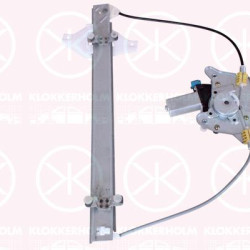 Window Regulator, 2-dr, OE-type, with electric motor, without comfort function, Electric, Left, 82403-25210 (HYUNDAI)