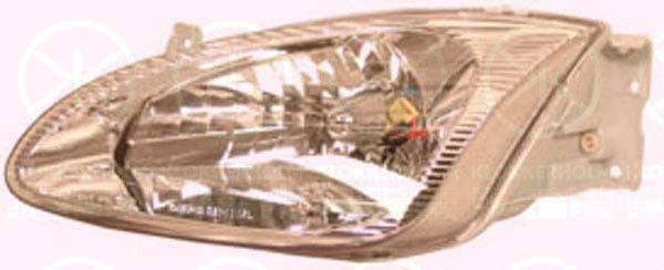 Headlight, H4, for vehicles without headlight levelling, Depo, Left, Illuminance [lx]: 17.5, 92101-29501 (HYUNDAI)