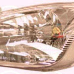 Headlight, H4, for vehicles without headlight levelling, Depo, Left, Illuminance [lx]: 17.5, 92101-29501 (HYUNDAI)