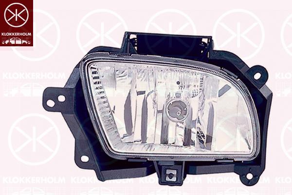 Front Fog Light, with bulb holder, Left Front, 92201-3K500 (HYUNDAI)