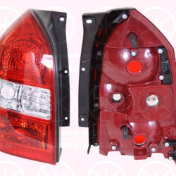 Tail Light Assembly, without bulb holder, Left, 92401-2E010 (HYUNDAI)