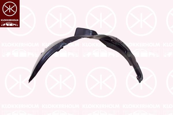 Liner, wheelhouse, Plastic, Right Front, 86812-2E010 (HYUNDAI)