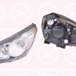 Headlight, H7/H7, with motor for headlamp levelling, Left, Illuminance [lx]: 17.5, 92101 2Y000 (HYUNDAI), 92101-2Y000 (HYUNDAI)